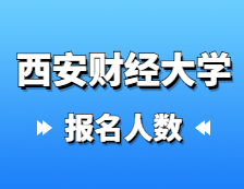 2021考研報名人數：西安財經大學2021年碩士研究生報考人數再創新高，較去年增長12.4%！