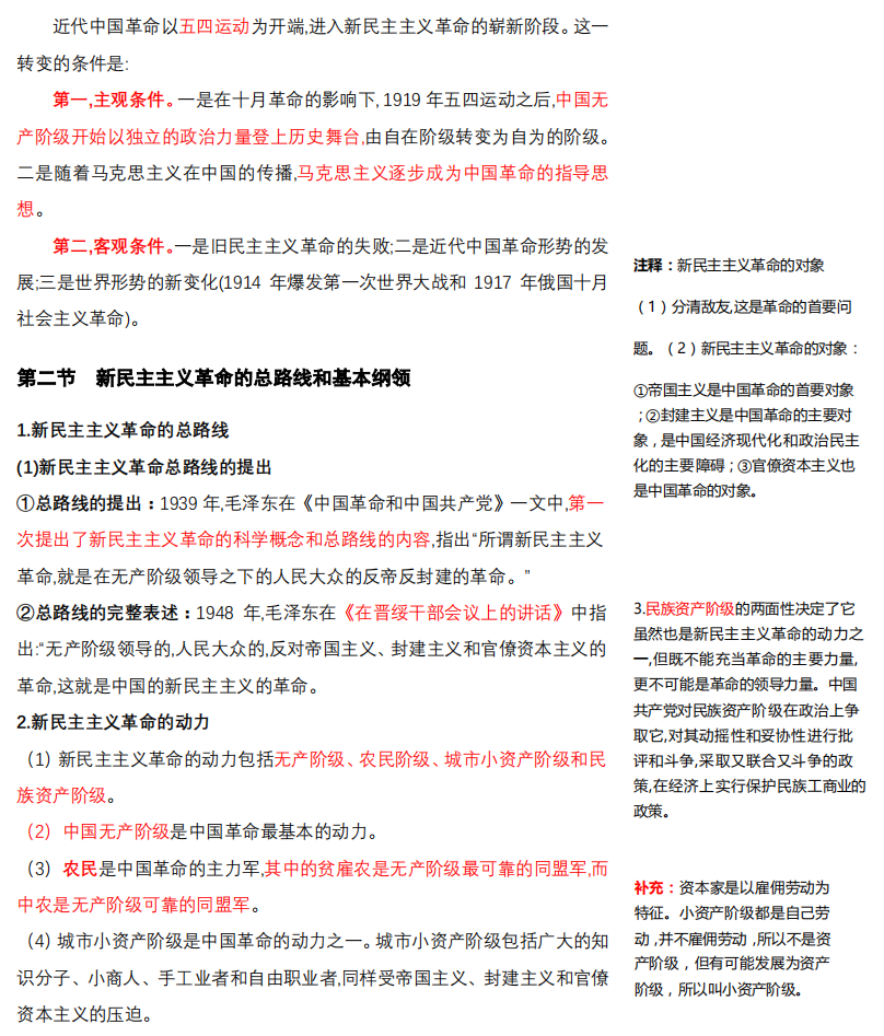 2021考研政治：馬克思主義基本原理概論必背考點（VIII）